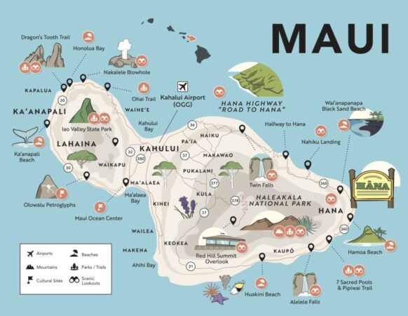 Maui_Tourist_Map